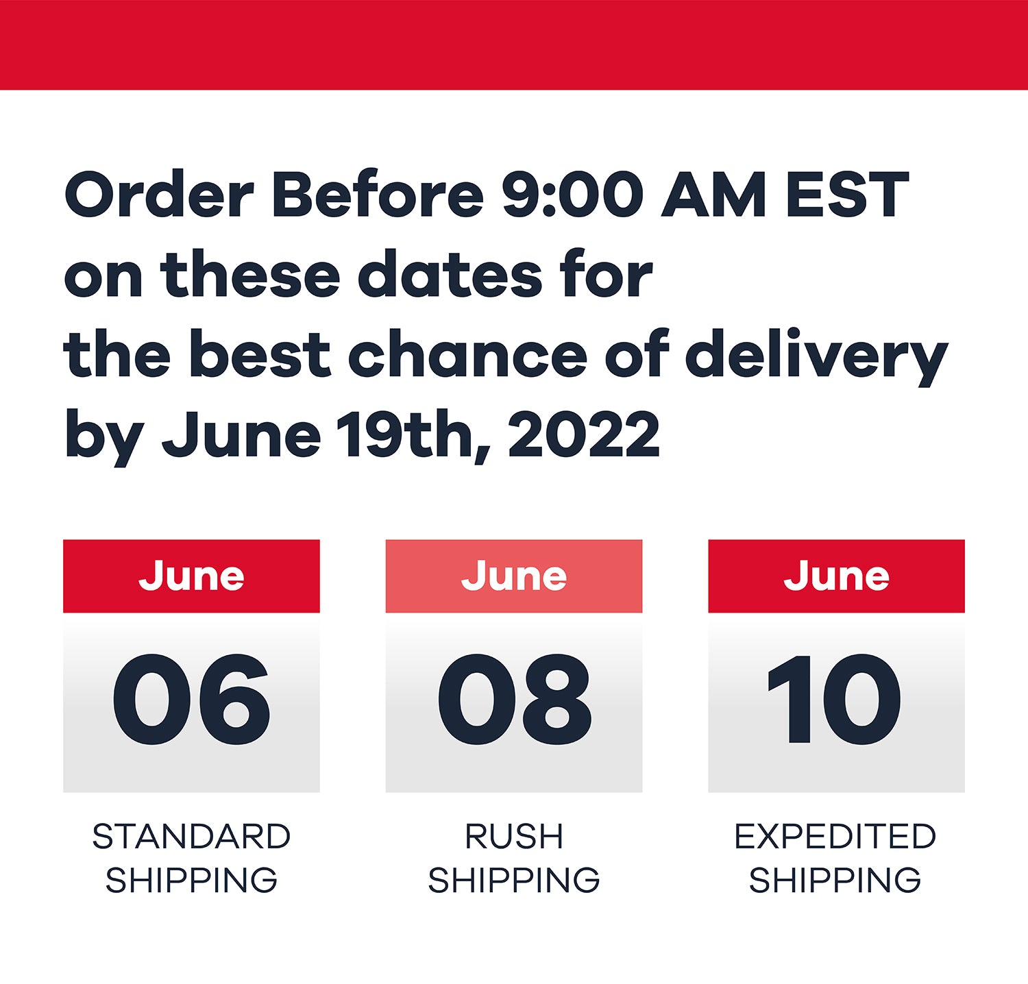 Father's Day Shipping Deadlines