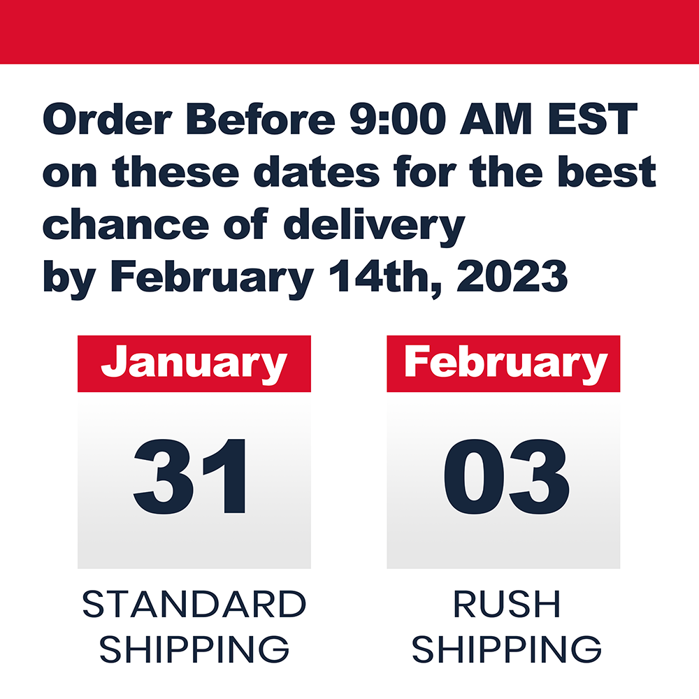 Valentine's Day Shipping Deadlines