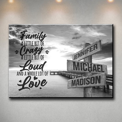 To My Wife Ocean Dock Saying 1 Acrylic Plaque