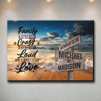 Personalized Wooden Plaque With Family Name And Photo – Canvasgiftco