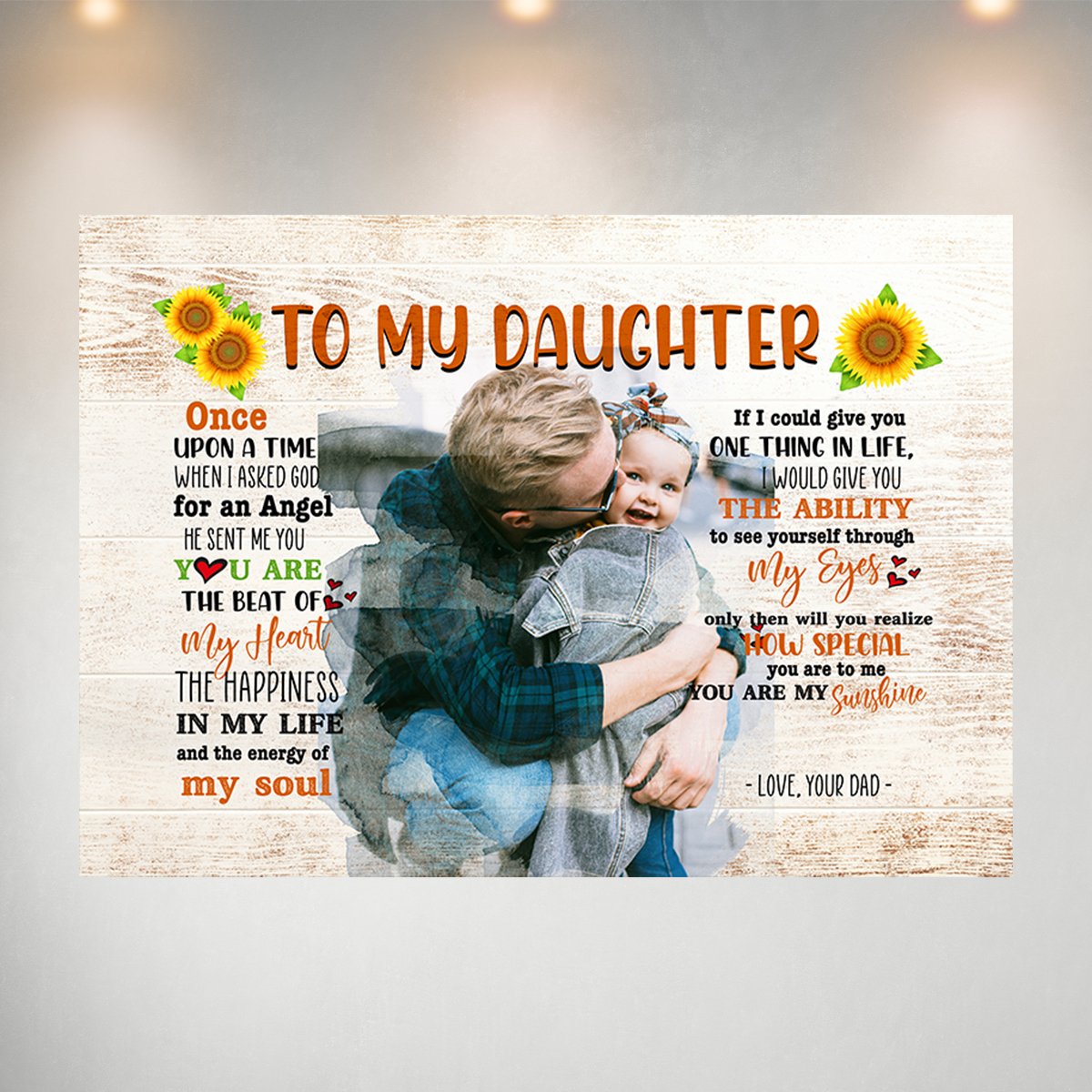 To My Daughter Poster 